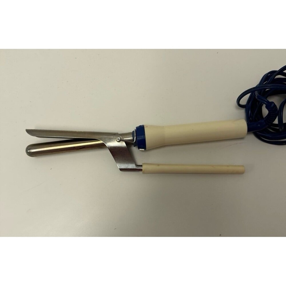 Vintage 1980s Redken Professional Curling Iron Chrome Style WORKS